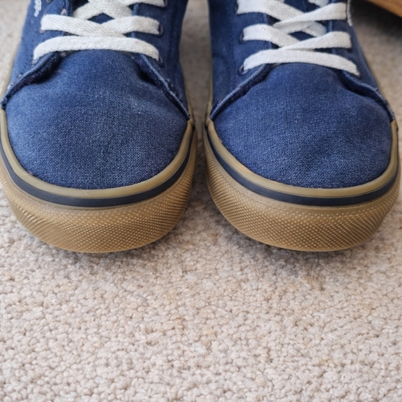 Vans Seldan Youth Canvas Sneakers – Navy/Gum – Kids Size 4 - Picture 5 of 8
